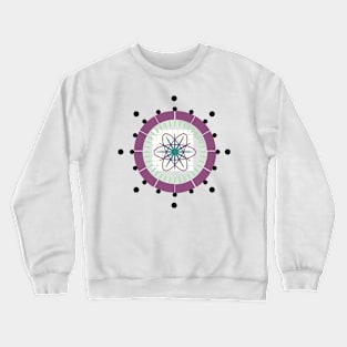 Atomic Flower Crewneck Sweatshirt